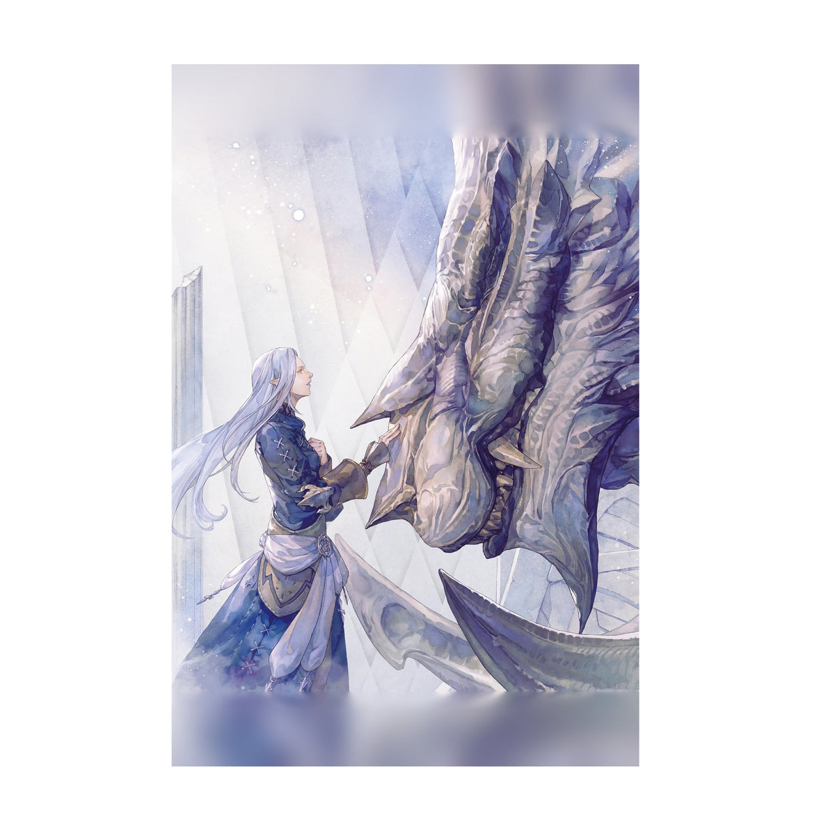 Final Fantasy XIV Heavensward Vinyl LP Art poster print (vertical)