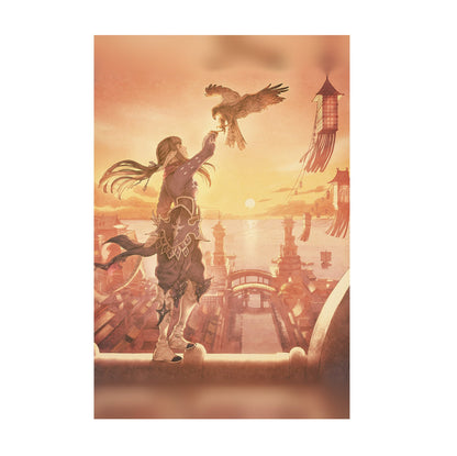 Final Fantasy XIV Stormblood Vinyl LP Art poster print (vertical)