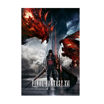 Final Fantasy XVI Key Art poster print