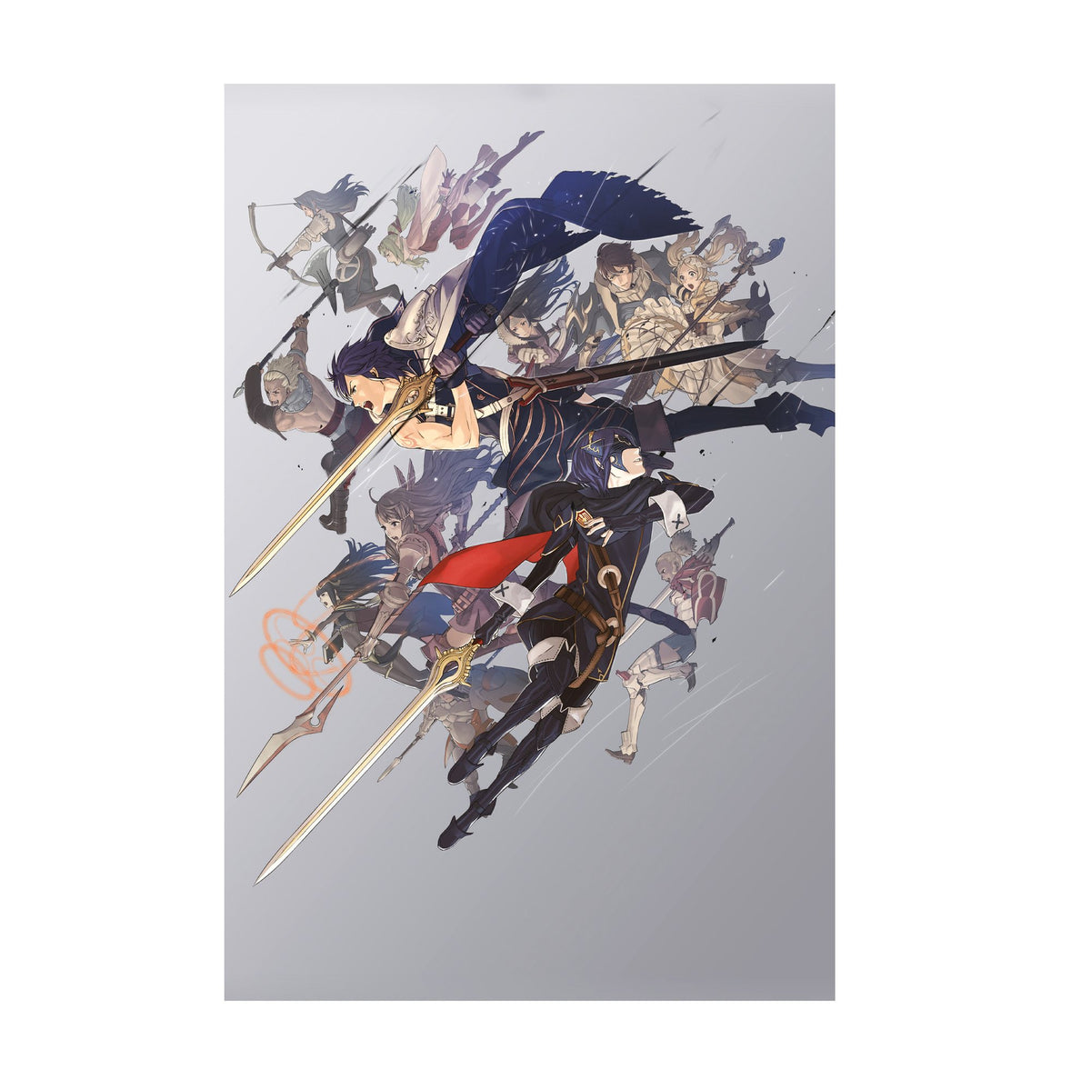 Fire Emblem Awakening Key Art poster print