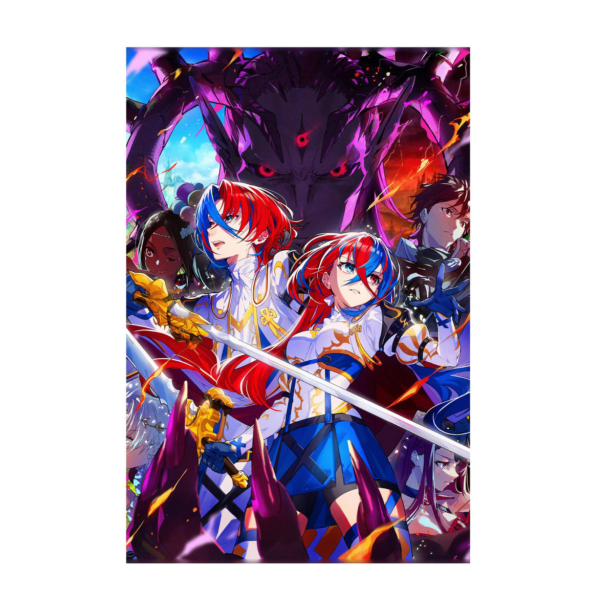 Fire Emblem Engage Famitsu Cover Art poster print