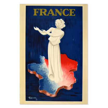 France Marianne poster print