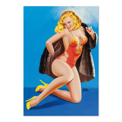 Fur Real poster print