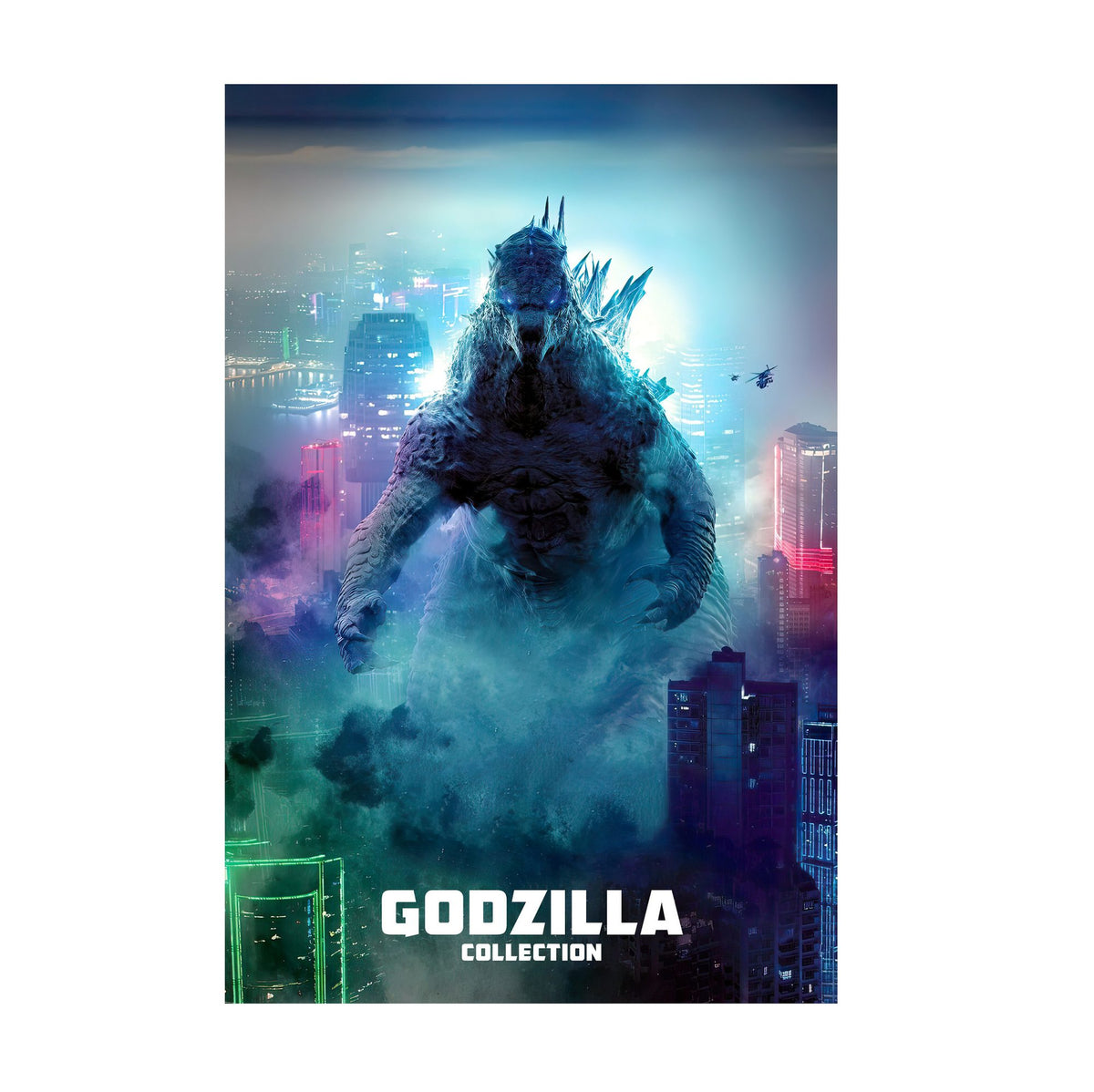 Godzilla Complete Collection Movie Art poster print