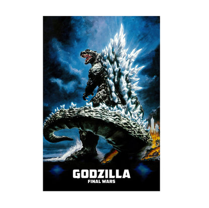 Godzilla: Final Wars (2004) Movie Key Art poster print