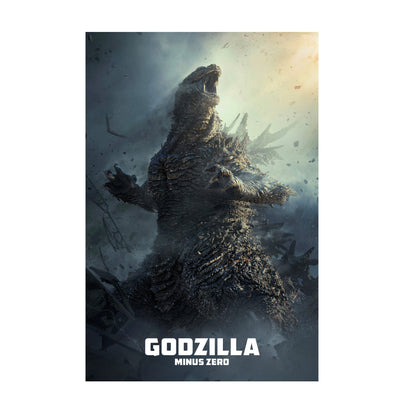 Godzilla Minus Zero (2026) Movie Key Art poster print