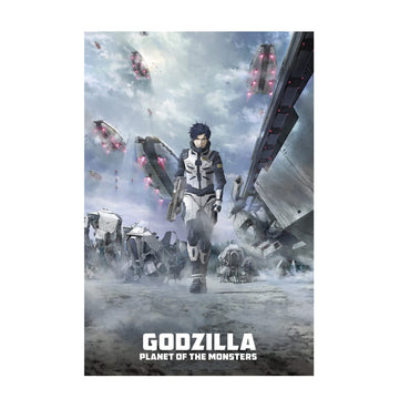 Godzilla: Planet of the Monsters (2017) Movie Key Art poster print