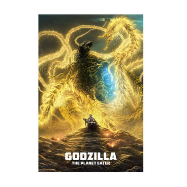 Godzilla: The Planet Eater (2018) Movie Key Art poster print
