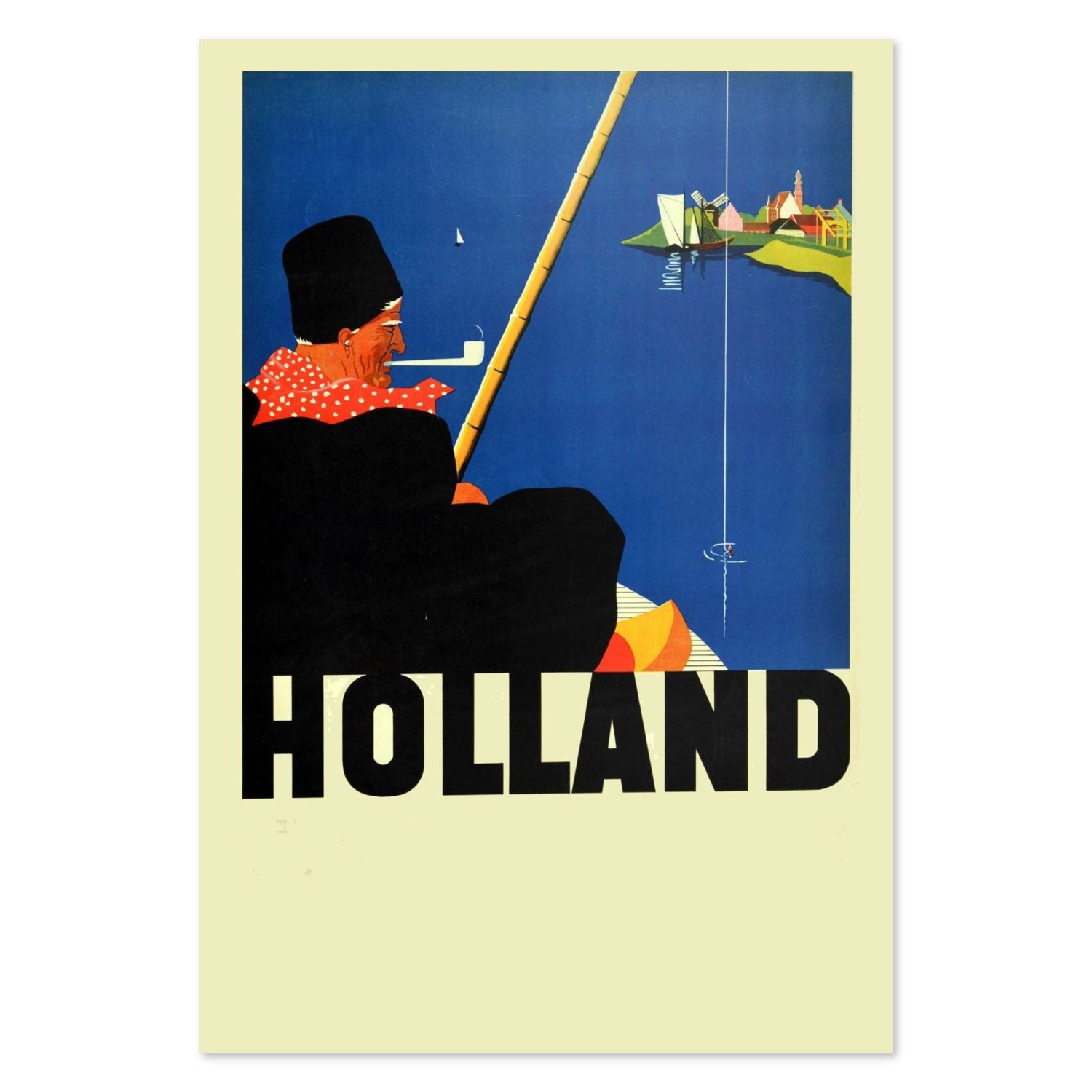 Holland poster print