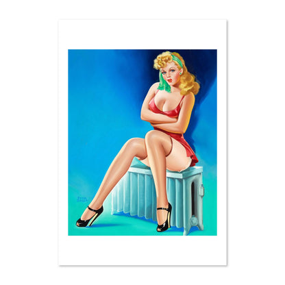 Hot Seat poster print