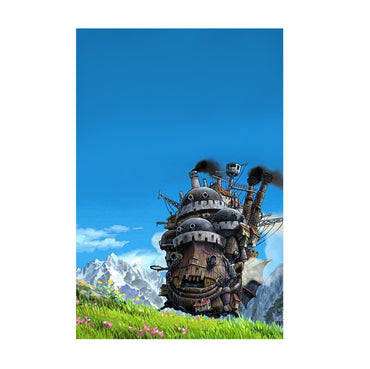 Howl's Moving Castle Triptych Panel Art poster print