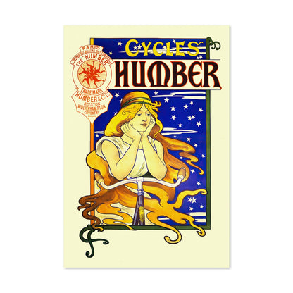 Humber Cycles poster print