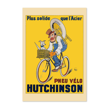 Hutchinson Pneu Velo poster print
