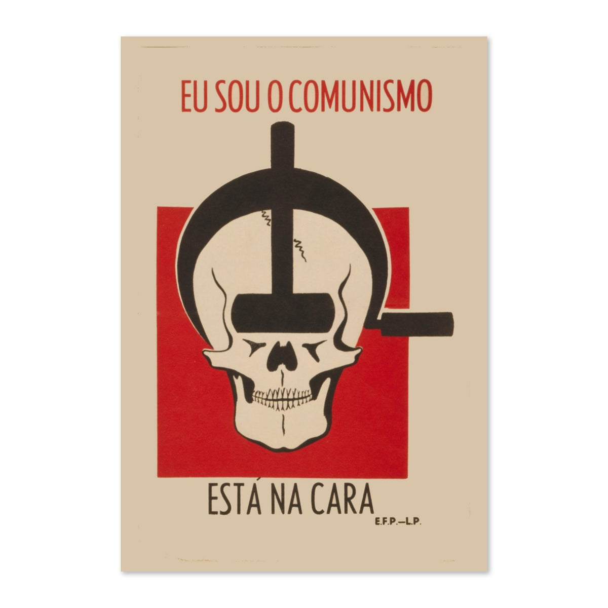 I Am Communism poster print