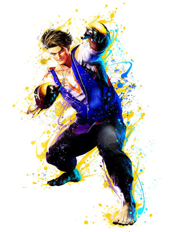 Street Fighter 6 Luke Premium Unisex T-shirt | Arcade Fighting Game Tees