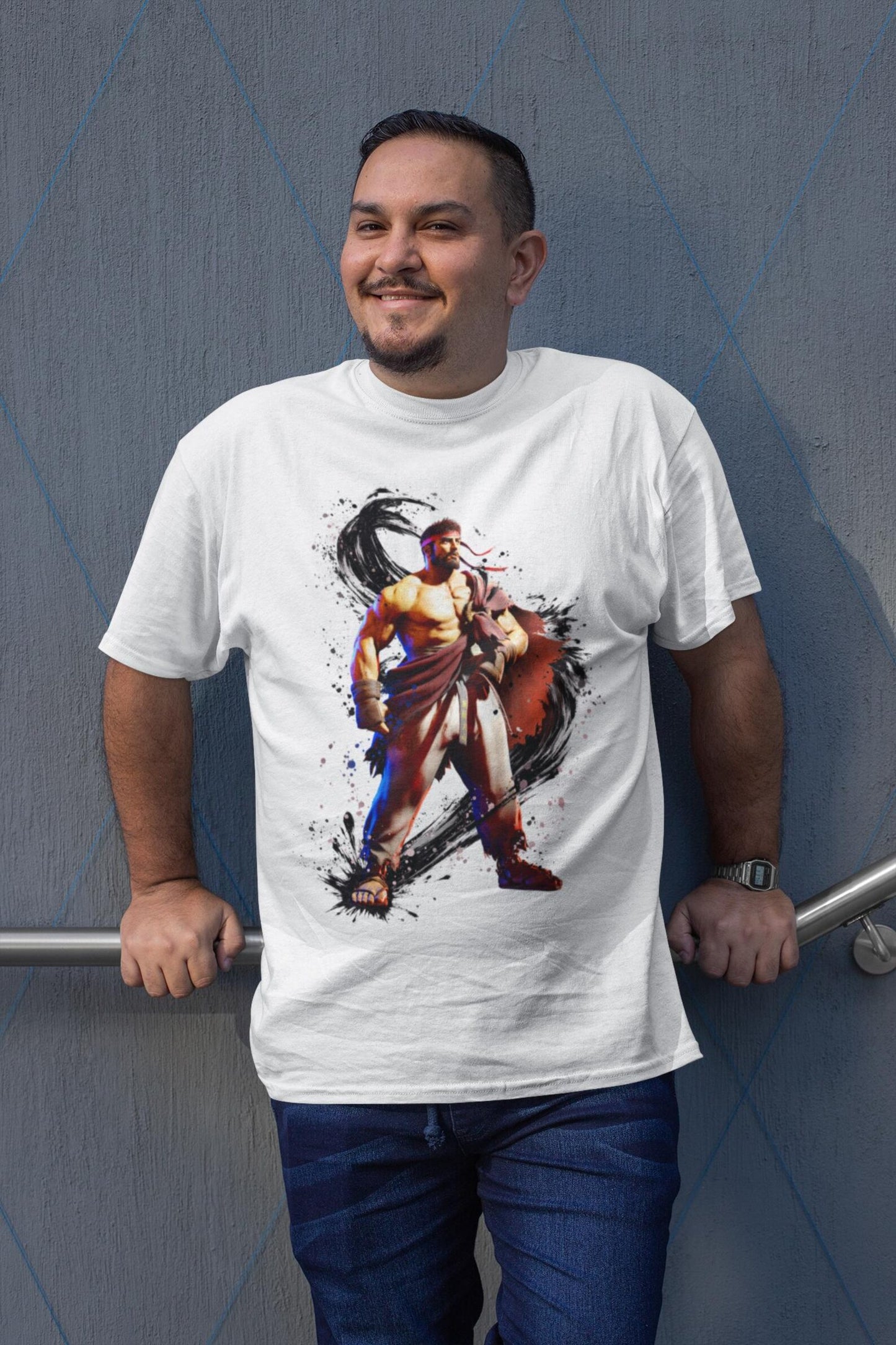 Street Fighter 6 Ryu Premium Unisex T-Shirt | Arcade Fighting Game Tees