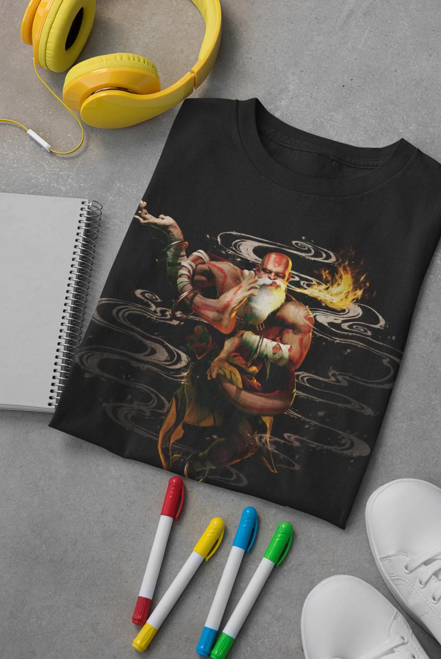 Street Fighter 6 Dhalsim Premium Unisex T-shirt | Arcade Fighting Game Tees