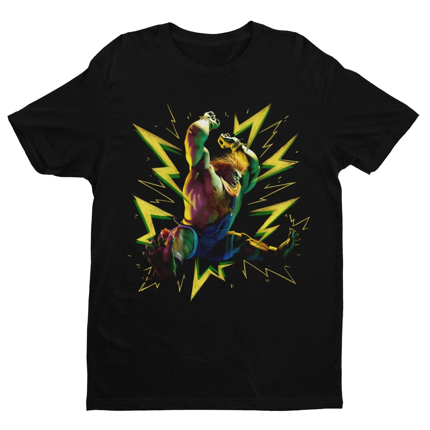Street Fighter 6 Blanka Premium Unisex T-shirt | Arcade Fighting Game Tees