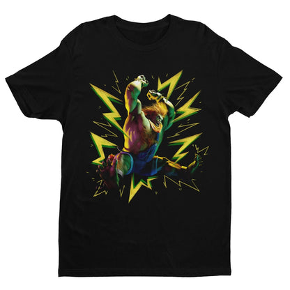 Street Fighter 6 Blanka Premium Unisex T-shirt | Arcade Fighting Game Tees