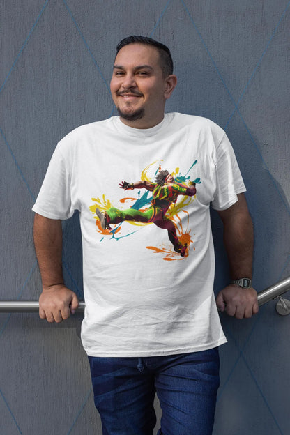 Street Fighter 6 Dee Jay Premium Unisex T-Shirt | Arcade Fighting Game Tee
