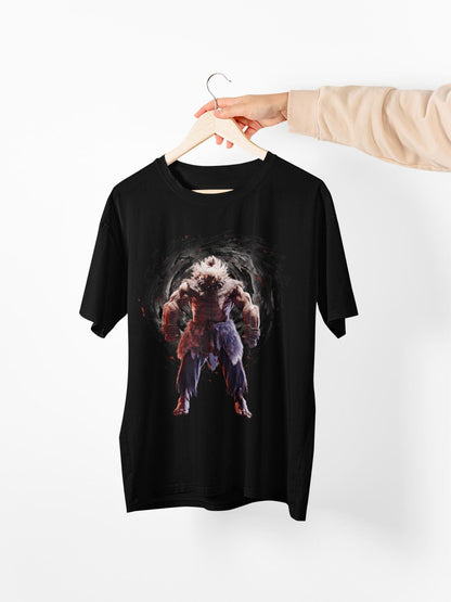 Street Fighter 6 Akuma Gouki Premium Unisex T-shirt  | Arcade Fighting Game Tees
