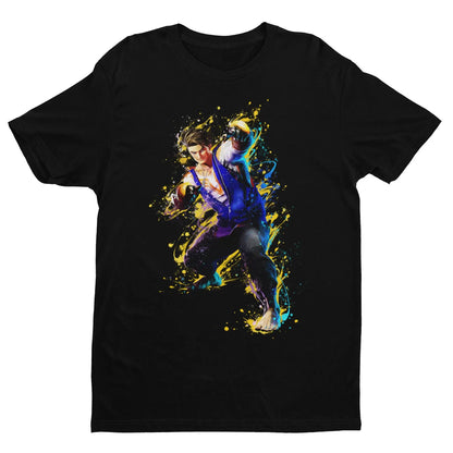 Street Fighter 6 Luke Premium Unisex T-shirt | Arcade Fighting Game Tees