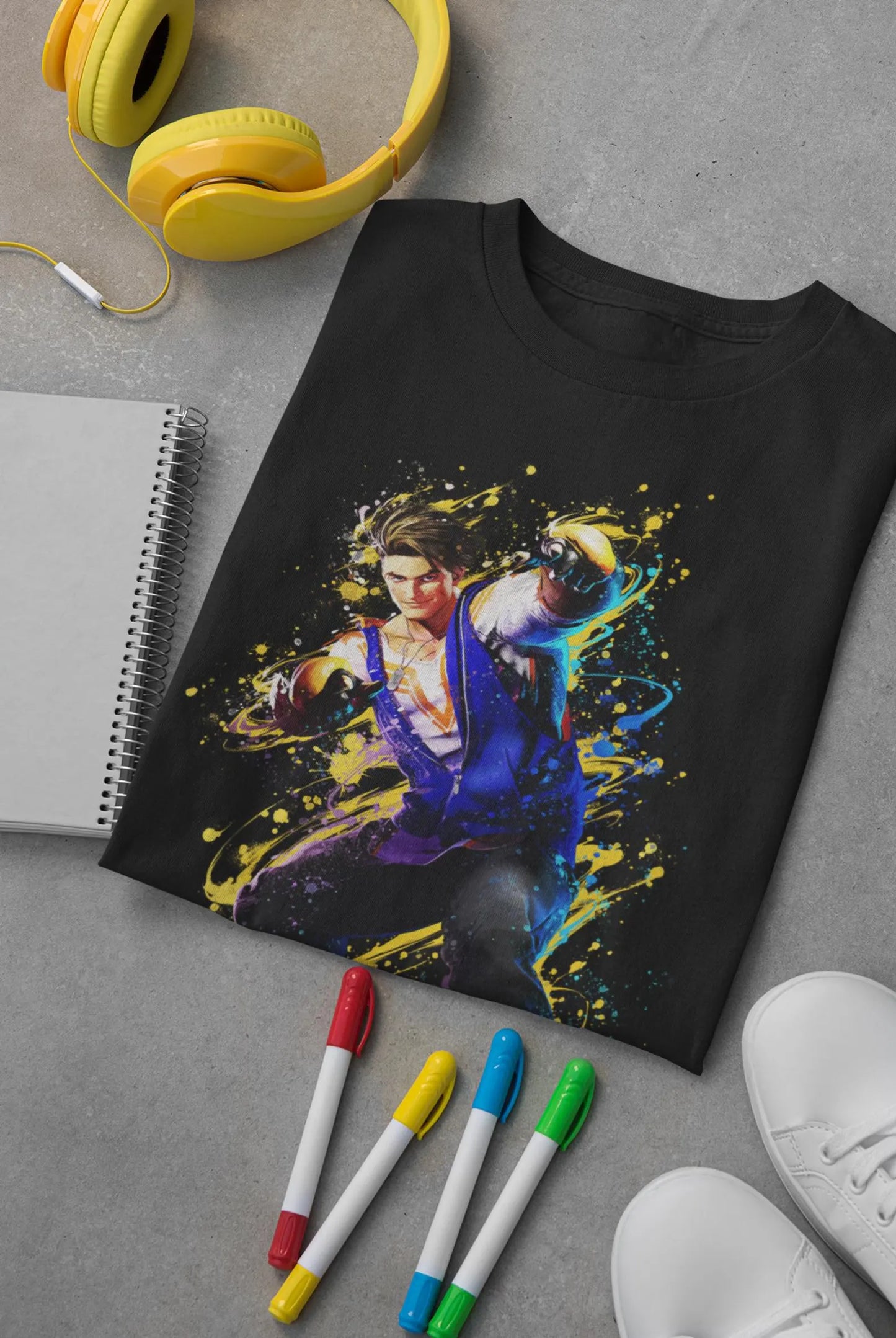 Street Fighter 6 Luke Premium Unisex T-shirt | Arcade Fighting Game Tees