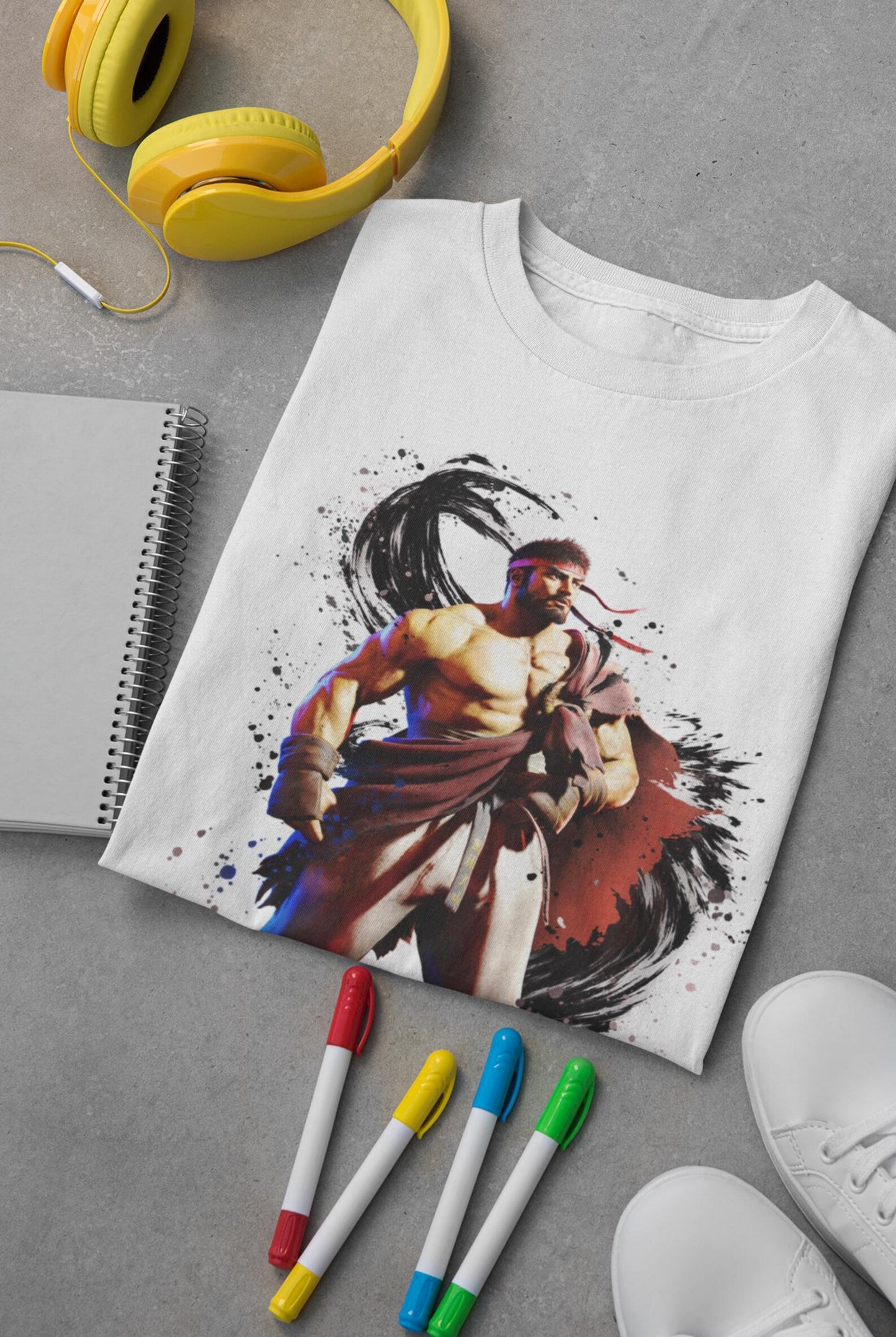 Street Fighter 6 Ryu Premium Unisex T-Shirt | Arcade Fighting Game Tees
