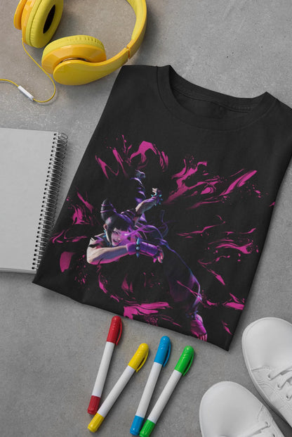 Street Fighter 6 Yuri Premium Unisex T-shirt | Arcade Fighting Game Tees