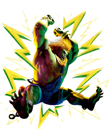 Street Fighter 6 Blanka Premium Unisex T-shirt | Arcade Fighting Game Tees