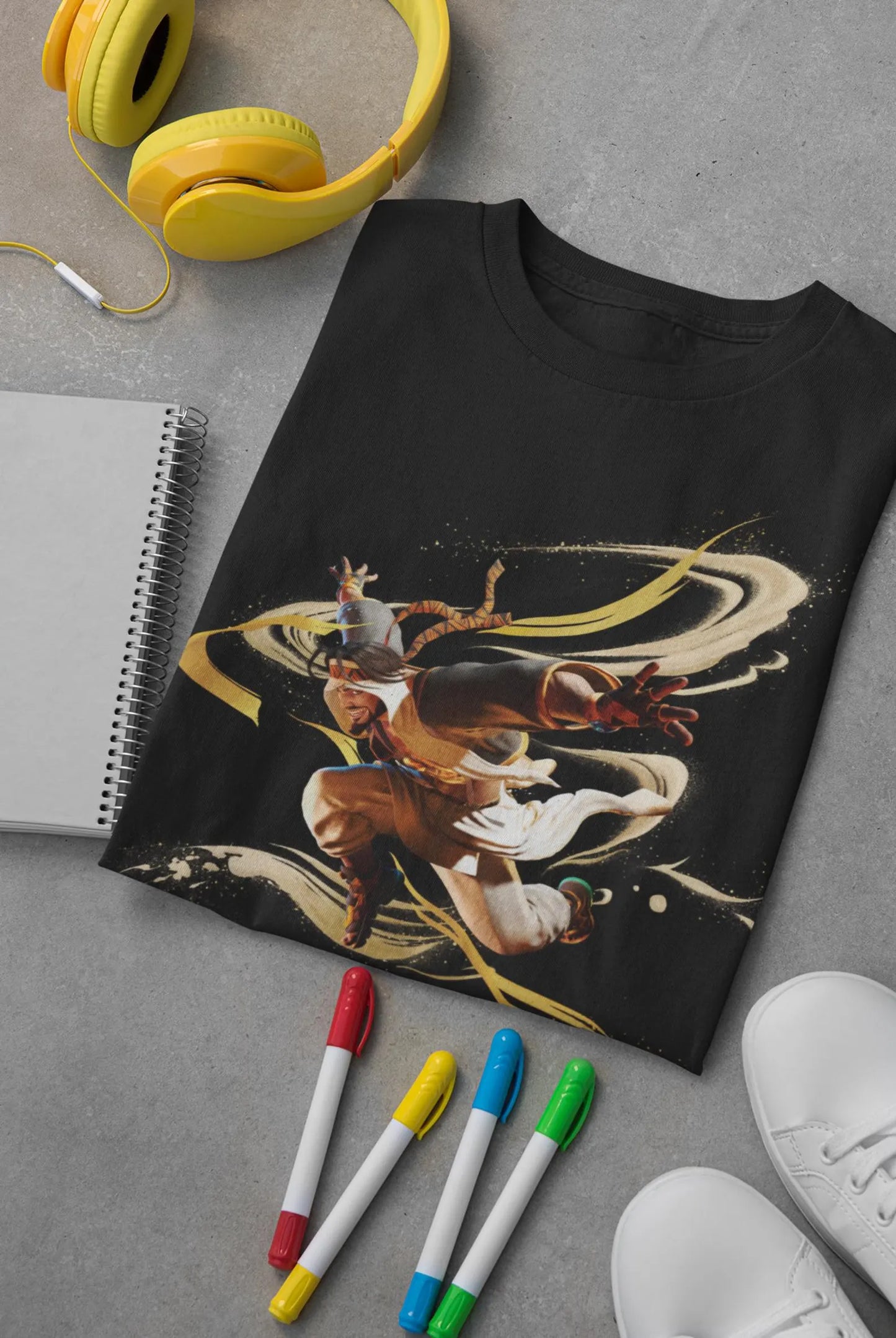 Street Fighter 6 Rashid Unisex T-shirt | Arcade Fighting Game Tees
