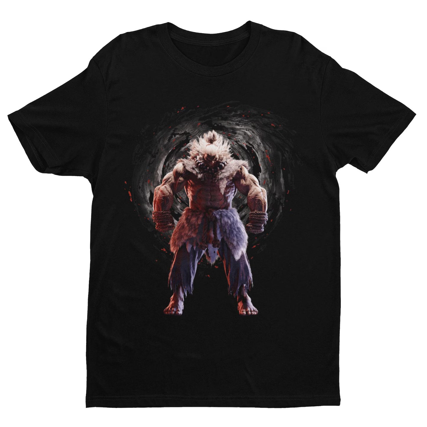 Street Fighter 6 Akuma Gouki Premium Unisex T-shirt  | Arcade Fighting Game Tees