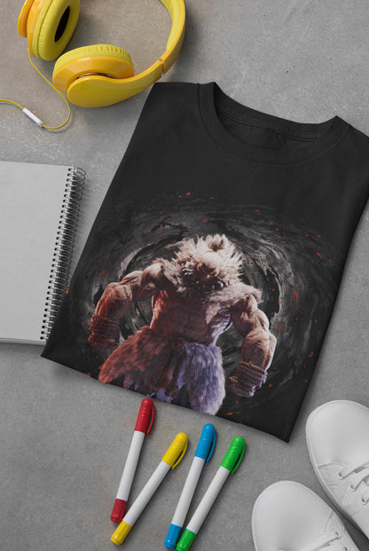 Street Fighter 6 Akuma Gouki Premium Unisex T-shirt  | Arcade Fighting Game Tees