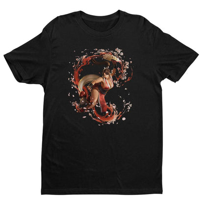 Street Fighter 6 Mai Premium Unisex T-shirt | Arcade Fighting Game Tees