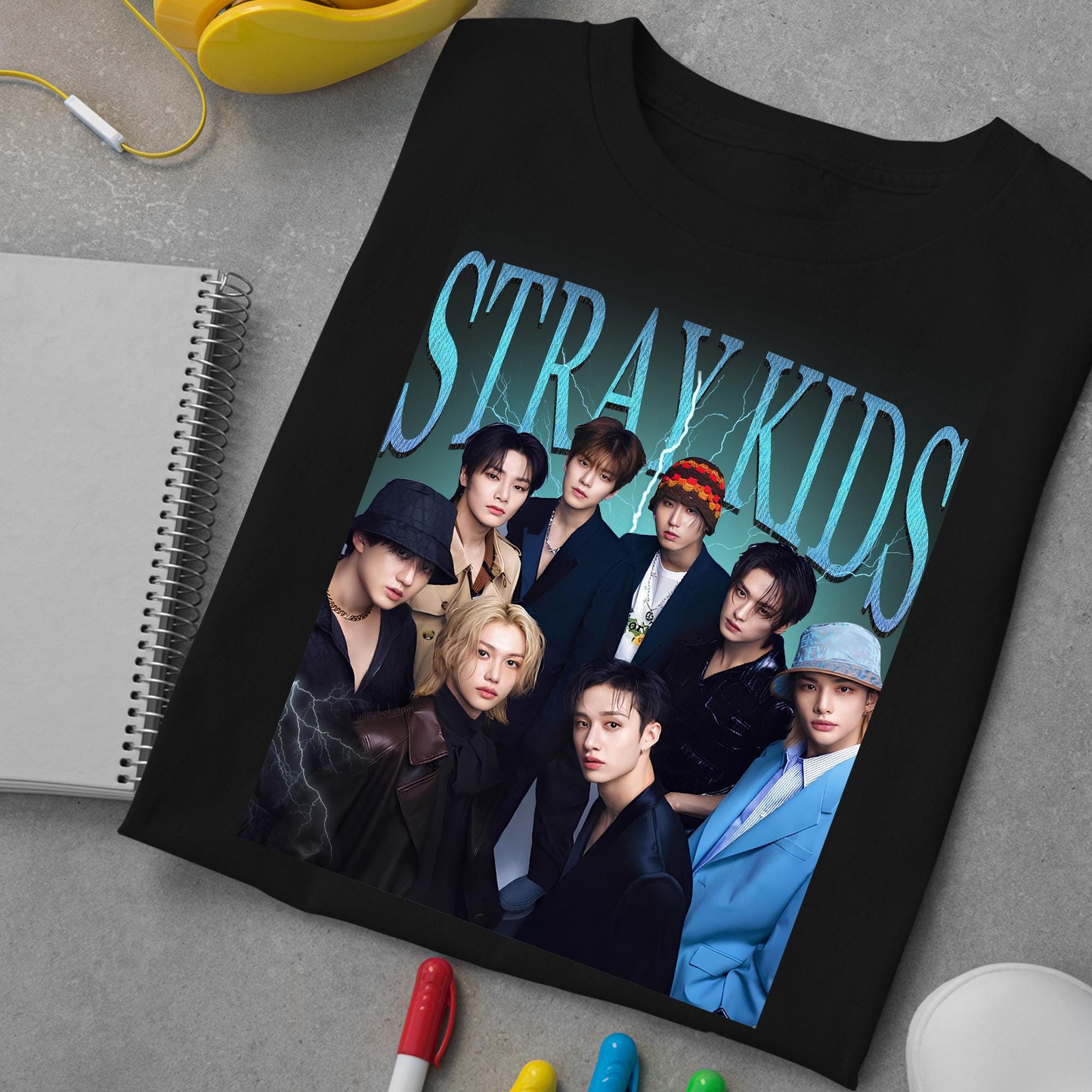 Vintage Stray Kids Bootleg Shirt, Stray Kids Tour Shirt, Skz Shirt