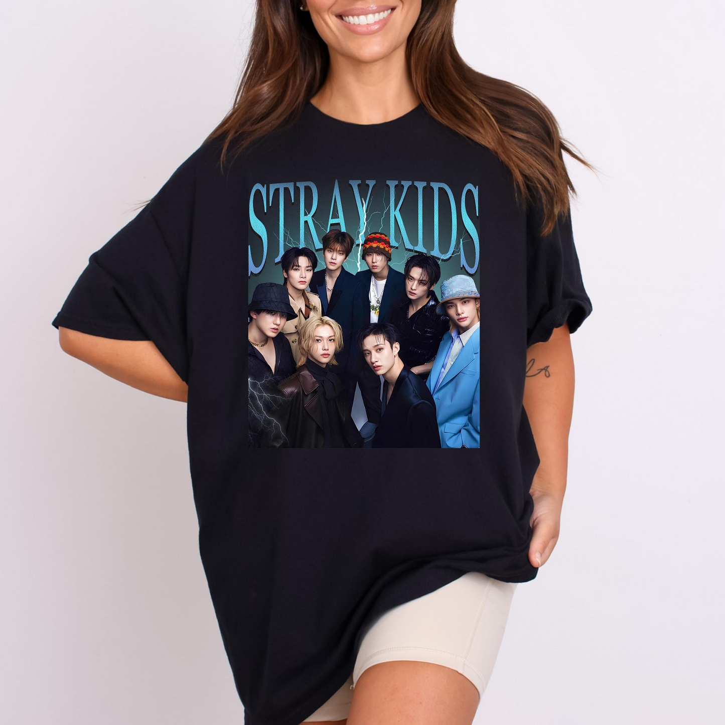 Vintage Stray Kids Bootleg Shirt, Stray Kids Tour Shirt, Skz Shirt