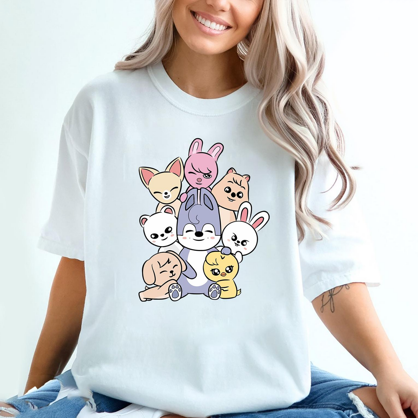Cute Stray Kids SKZOO Shirt, Skzoo Shirt, Stray Kids Shirt