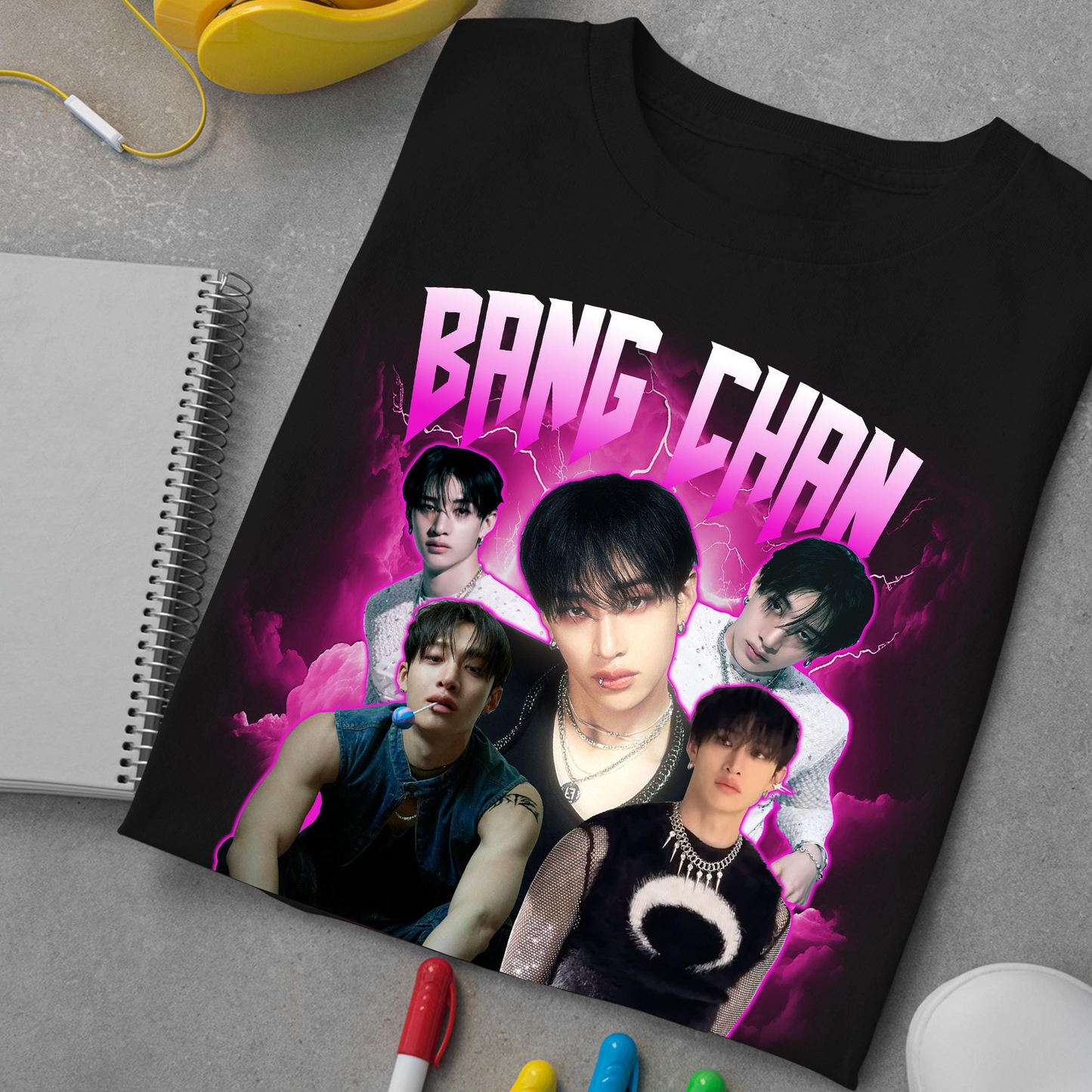 Bangchan Graphic Shirt, Bang Chan Stray Kids Shirt, Stray Kids Shirt