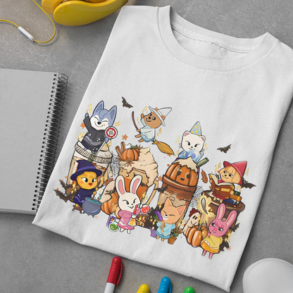 Stray Kids Halloween Shirt, Skzoo Shirt, Skz Kpop Halloween Shirt