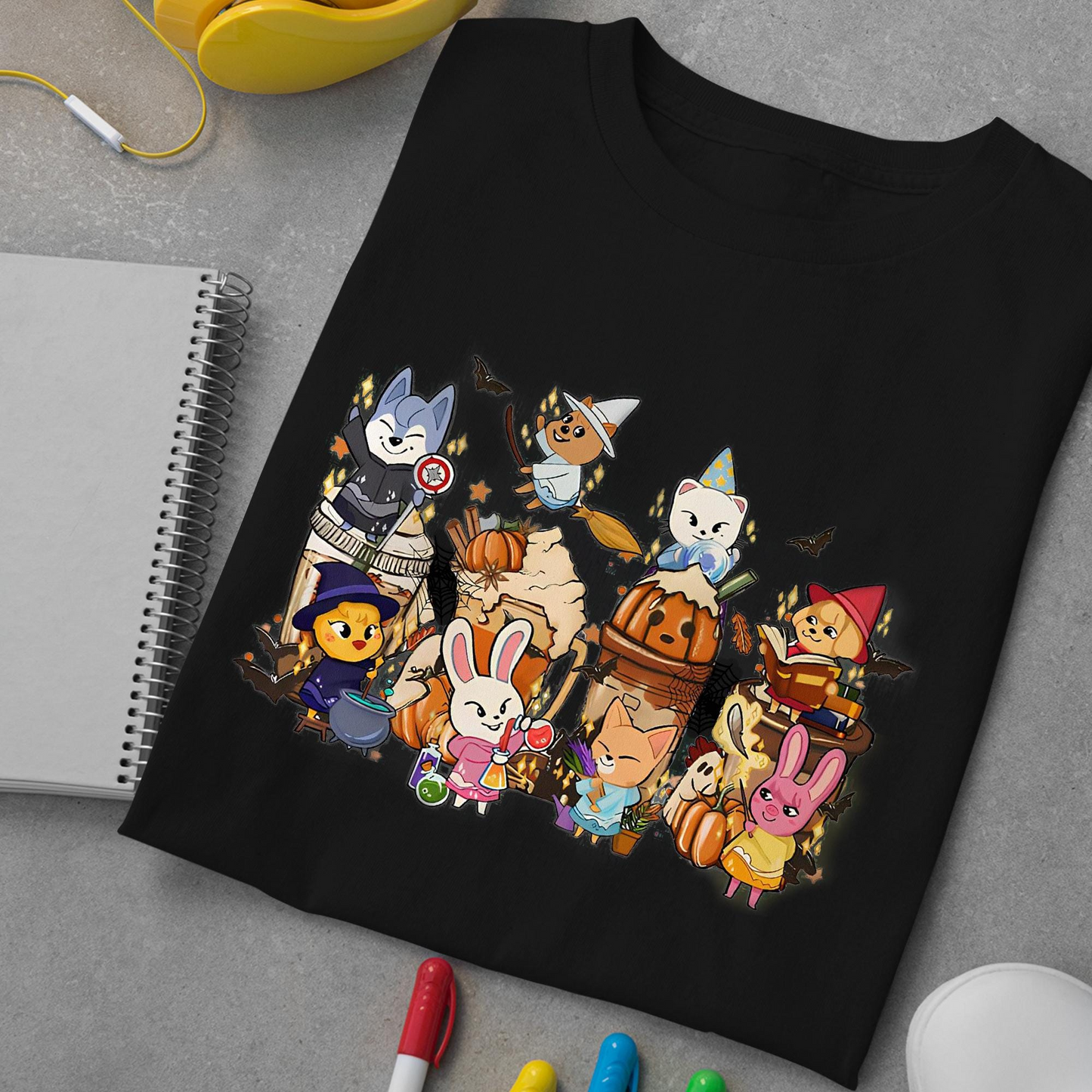 Stray Kids Halloween Shirt, Skzoo Shirt, Skz Kpop Halloween Shirt