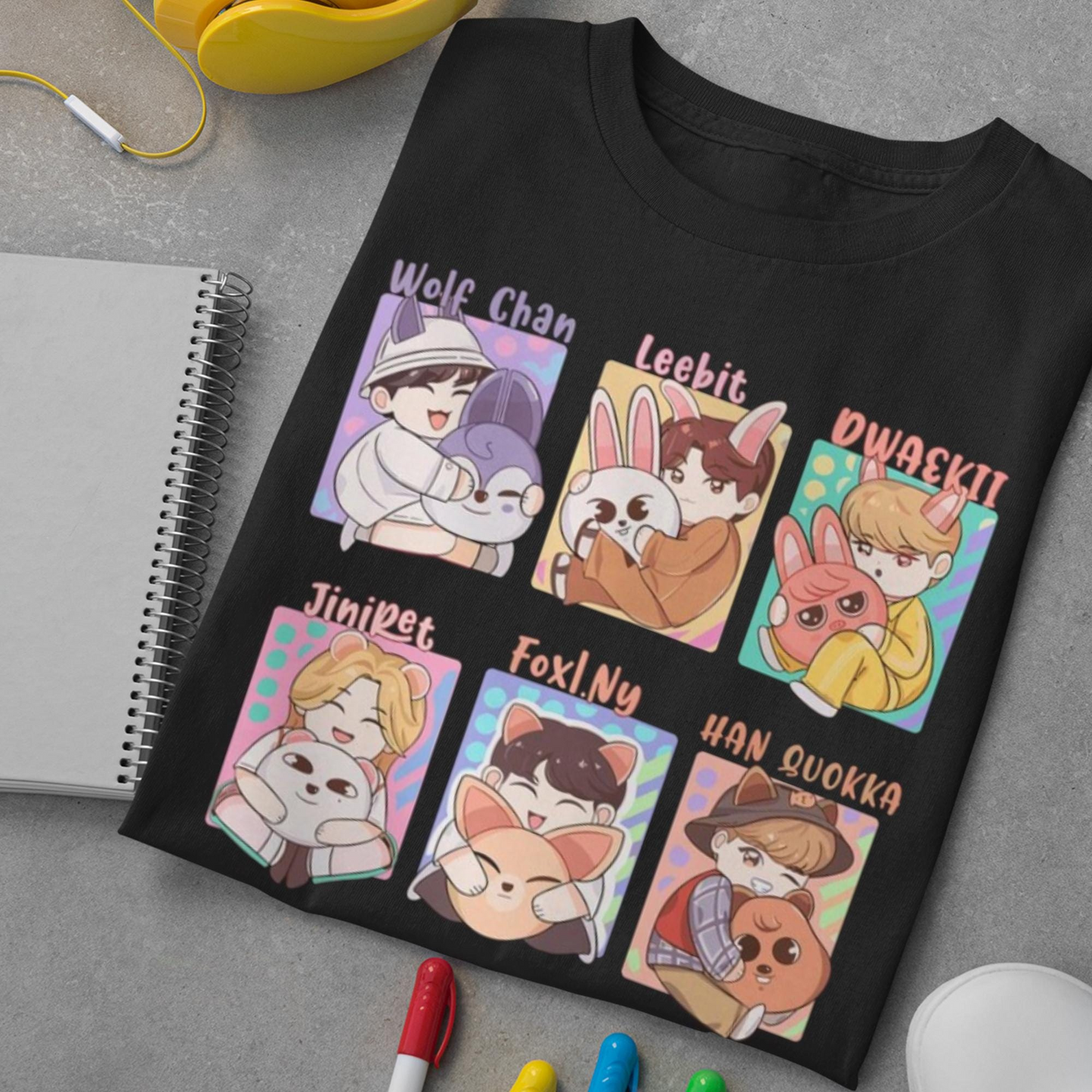 Skzoo Stray Kids Shirt, Stray Kids Chibi Shirt, Skzoo Shirt, Skz Members