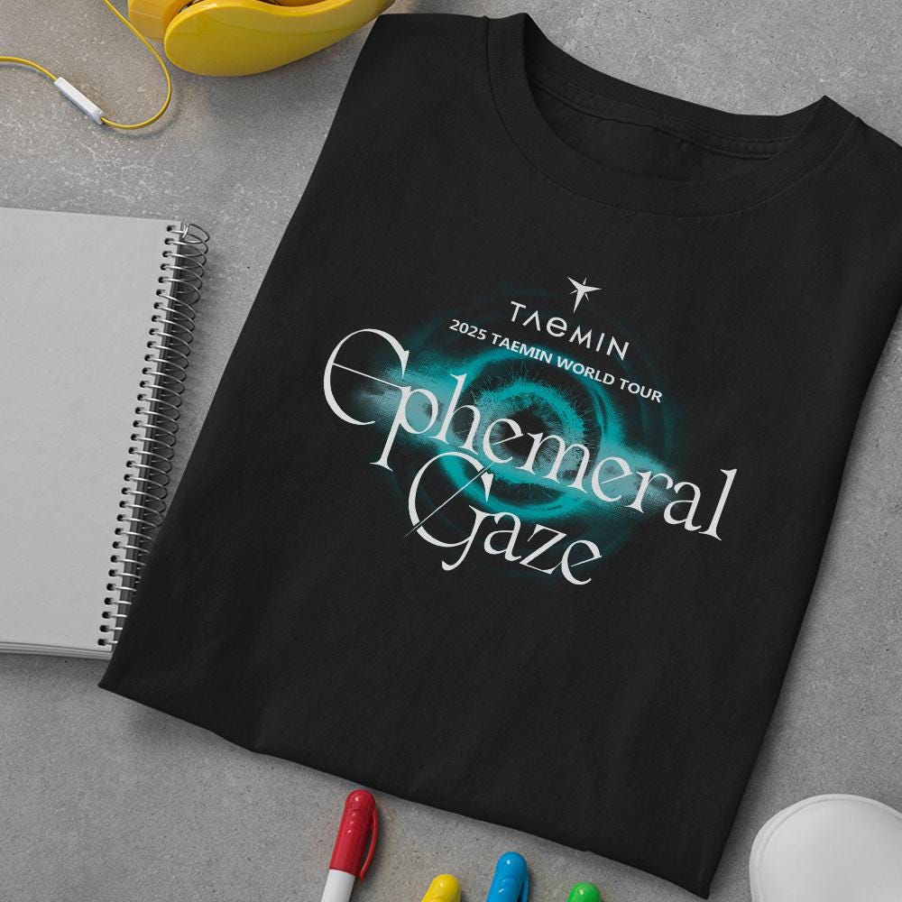 Taemin Ephemeral Gaze Tour Shirt, Taemin Merch, Shinee Teamin Shirt