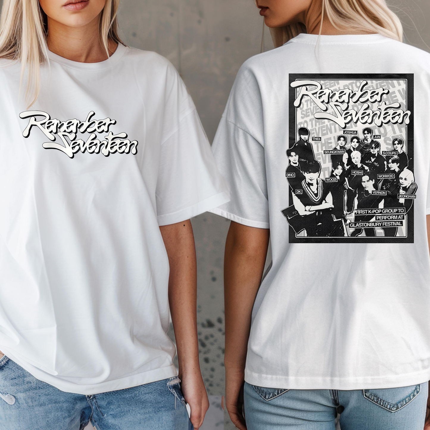 Vintage Seventeen Shirt, Seventeen Right Here Shirt, Seventeen Tour Shirt