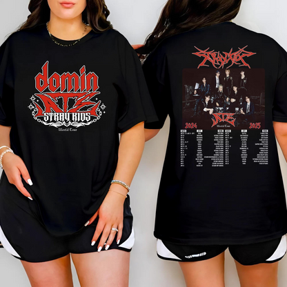 Stray Kids DominATE World Tour T-Shirt, Stray Kids Shirt, SKZ Merch