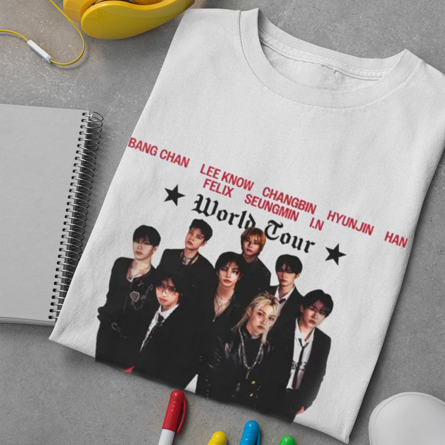 Stray Kids DominATE Tour Shirt, Stray Kids Shirt, SKZ Merch, Stray Kids Gifts, Skzoo Shirt, Skz Shirt, Kpop Shirt, Kpop Tee Kpop Gifts Shirt