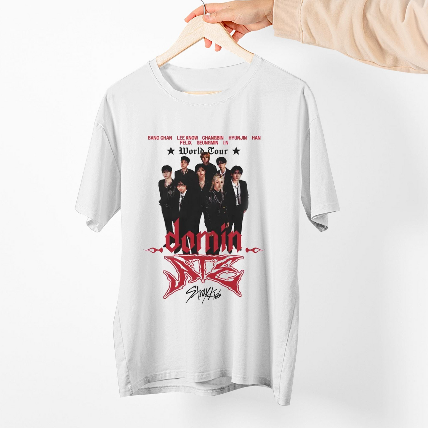 Stray Kids DominATE Tour Shirt, Stray Kids Shirt, SKZ Merch, Stray Kids Gifts, Skzoo Shirt, Skz Shirt, Kpop Shirt, Kpop Tee Kpop Gifts Shirt