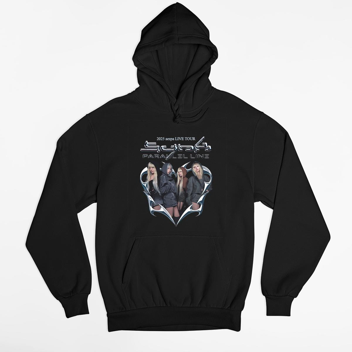 Aespa Tour Hoodie, AESPA Synk Parallel Line Tour Hoodie