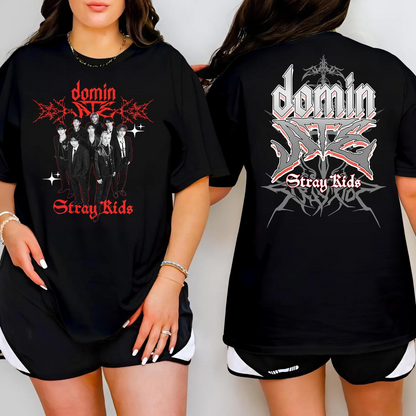 Stray Kids Domiate World Tour T-Shirt, Stray Kids Shirt Kpop Gifts