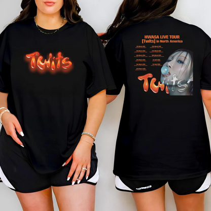 Hwasa Tour 2025 Shirt, Hwasa Shirt, Hwasa Tour in North America Shirt