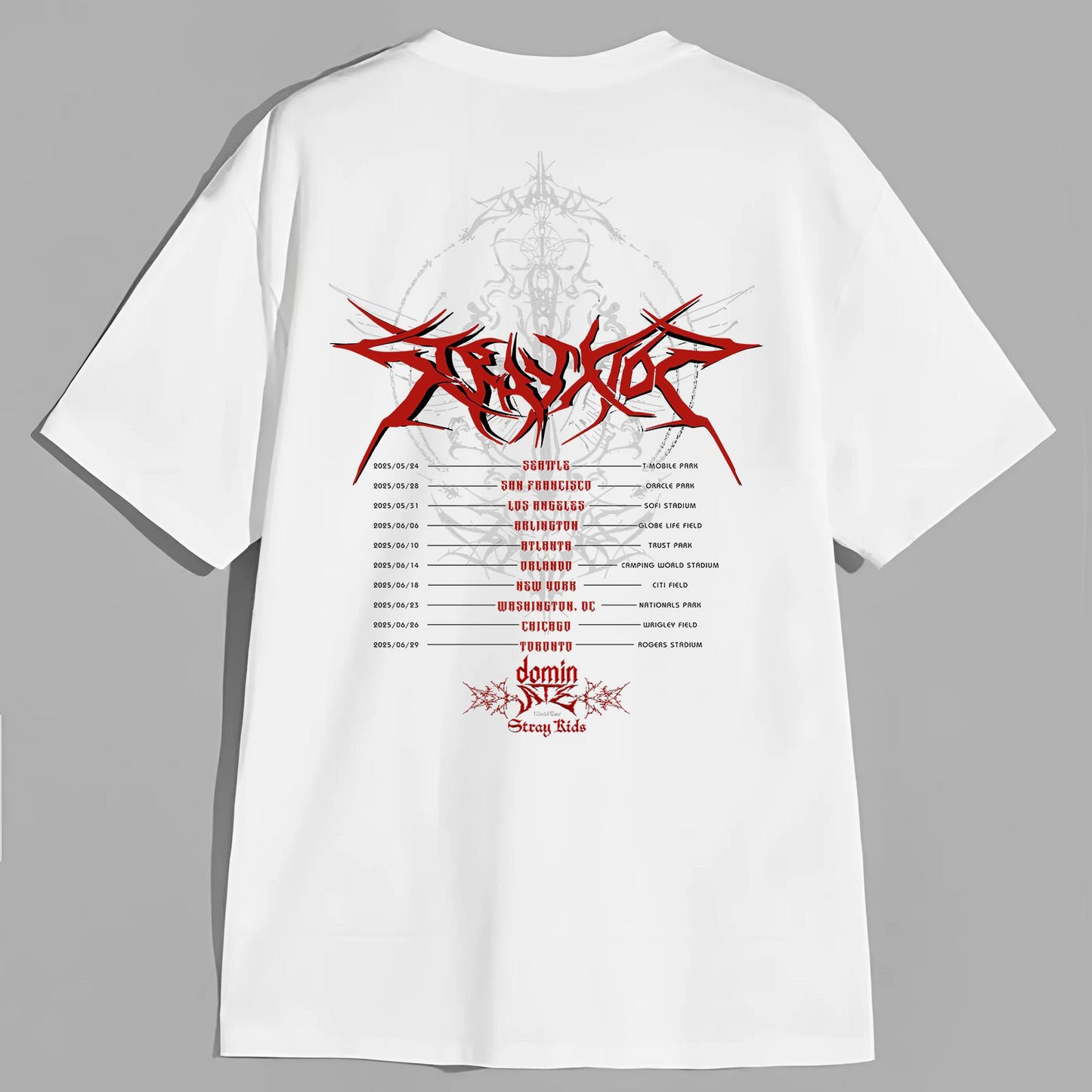 Stray Kids Shirt, Stray Kids DominATE World Tour US Shirt, SKZ Merch